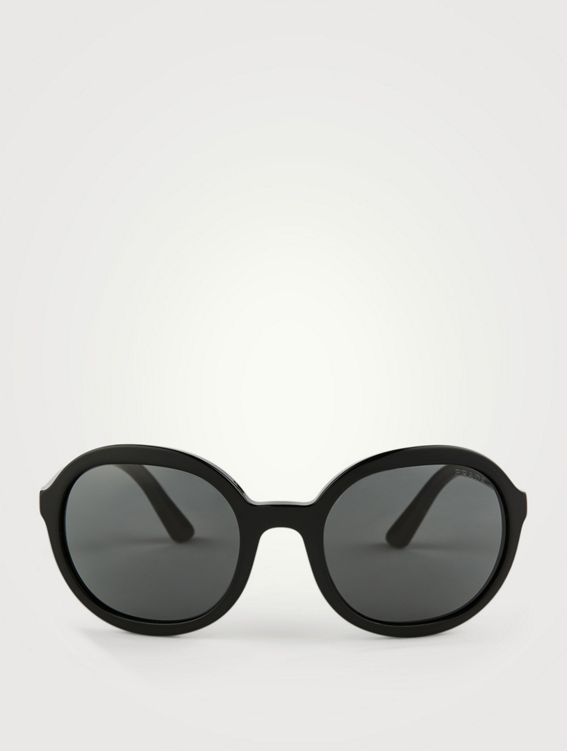 PRADA Heritage Round Sunglasses | Holt 