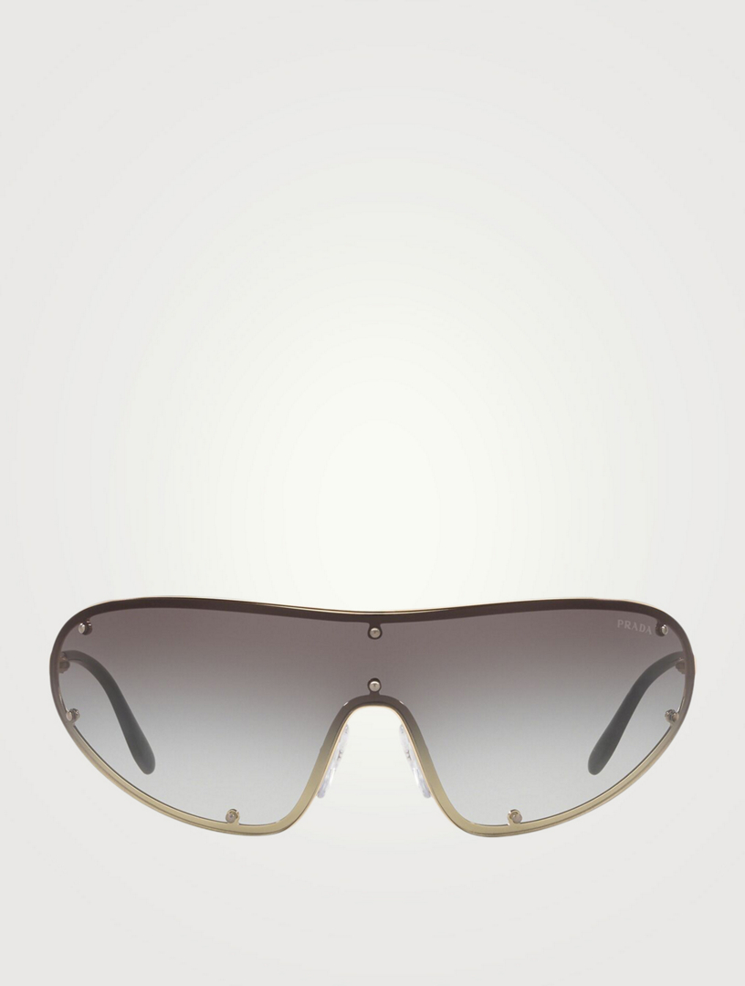 prada shield sunglasses