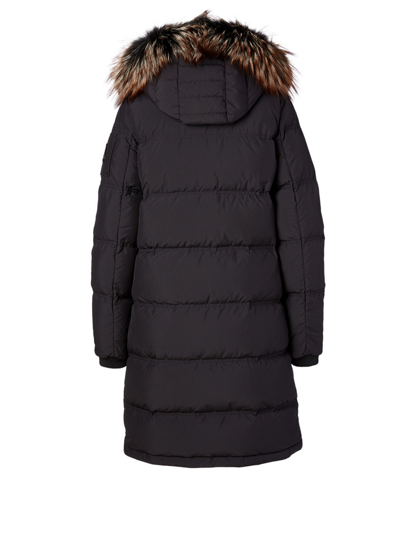 MOOSE KNUCKLES Rush Lake Down Parka With Fur Hood | Holt Renfrew Canada