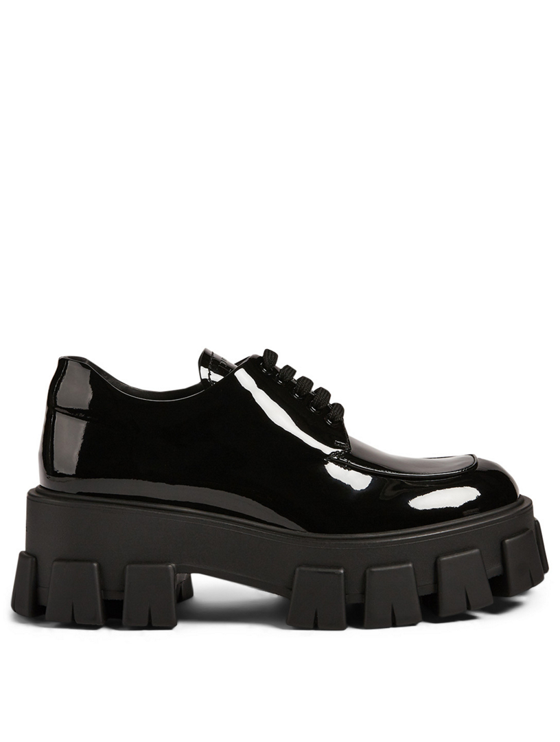 platform derby shoes womens