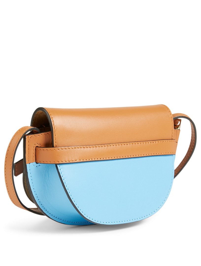 LOEWE Mini Gate Colourblock Leather Bag | Holt Renfrew Canada