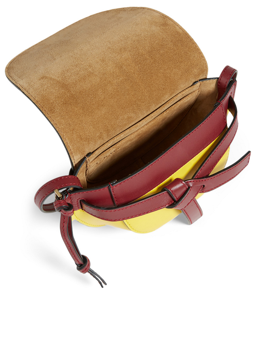 LOEWE Mini Gate Colourblock Leather Bag Holt Renfrew Canada