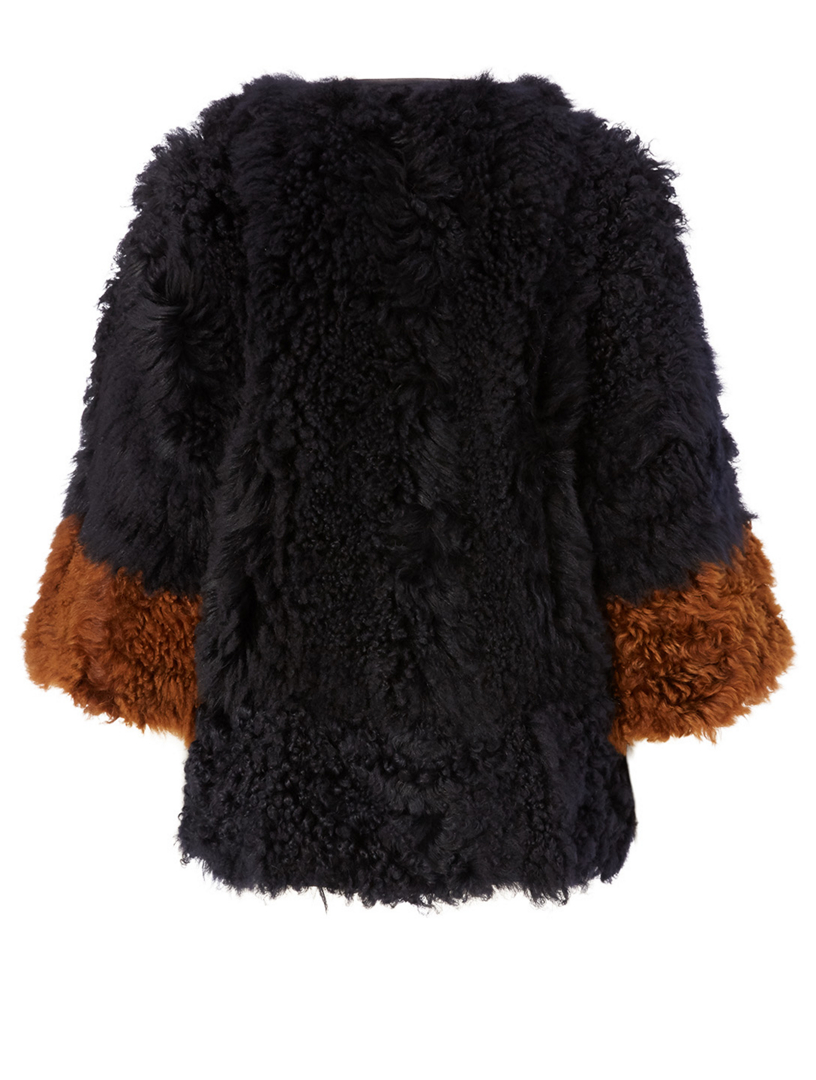 holt renfrew shearling coat