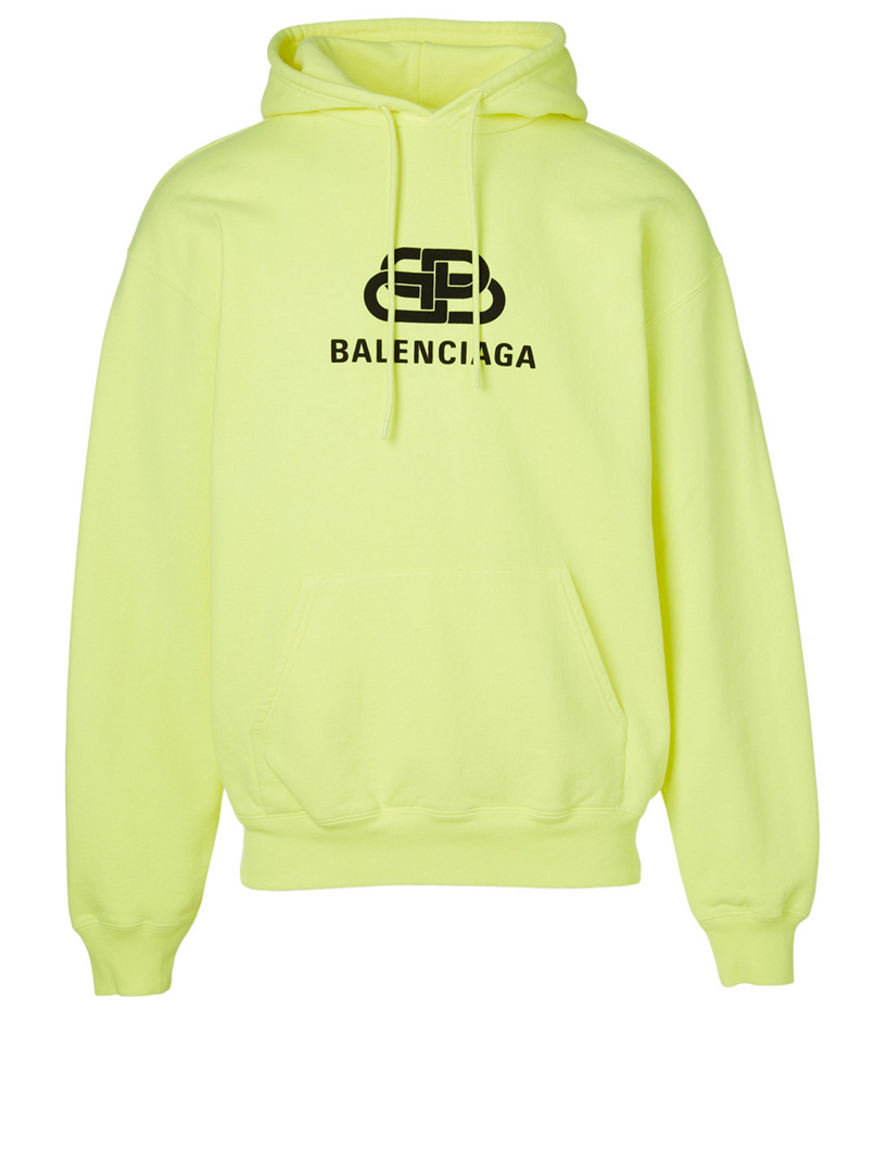 balenciaga hoodie mens yellow