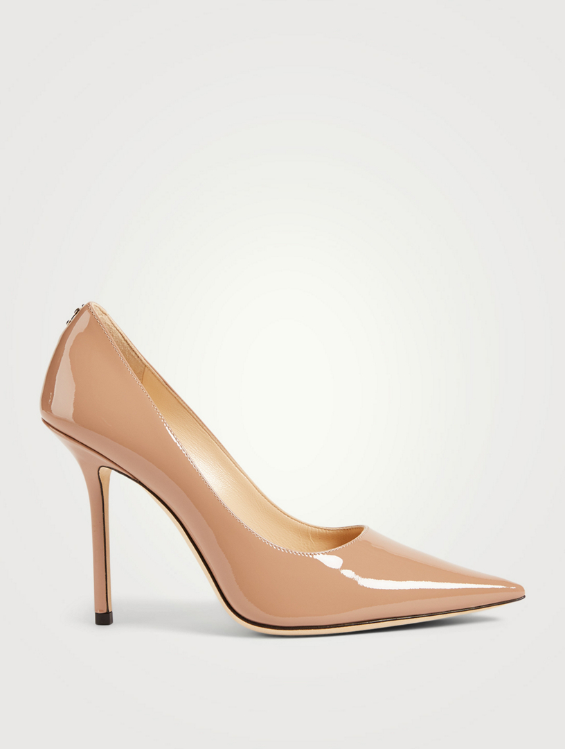 jimmy choo patent pumps