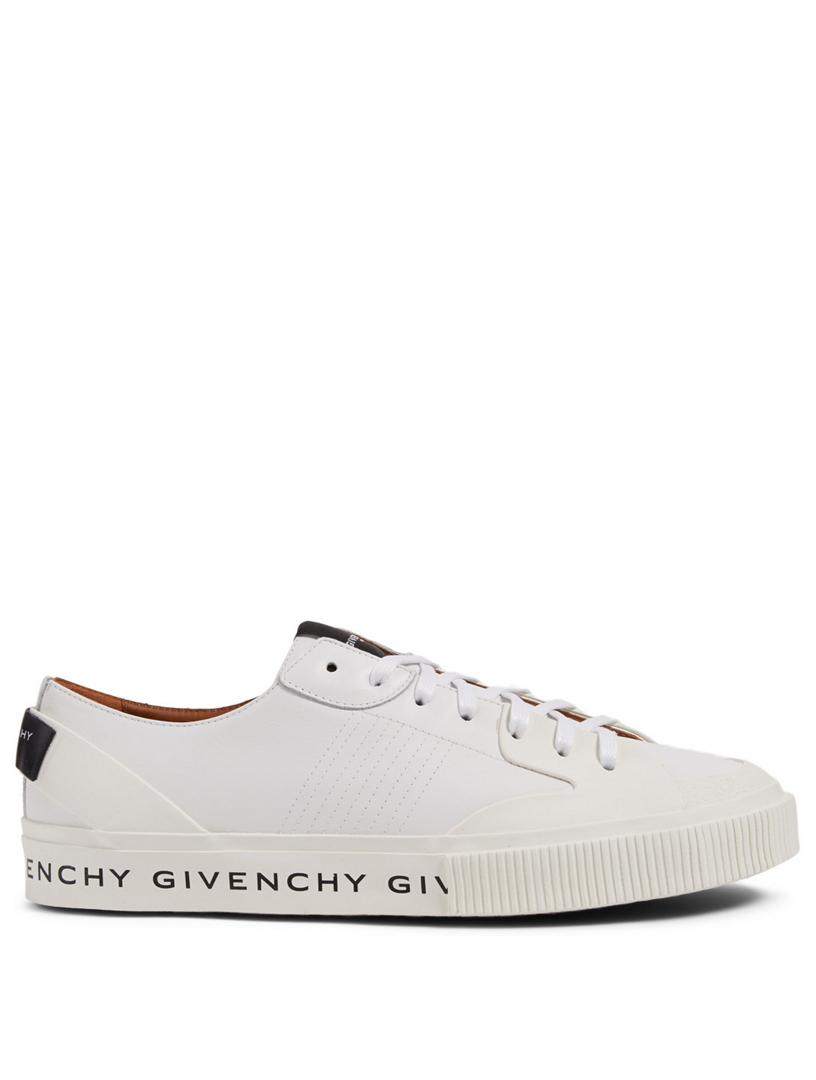 givenchy chain tennis light low sneakers in canvas