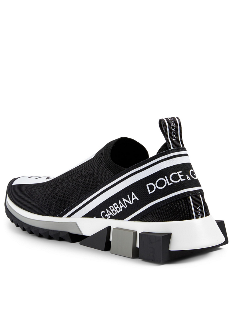 DOLCE & GABBANA Sorrento Stretch Mesh Sneakers With Logo | Holt Renfrew  Canada