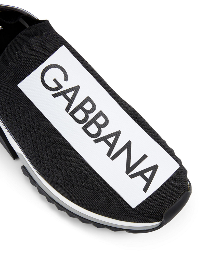 DOLCE & GABBANA Sorrento Stretch Mesh Sneakers With Logo | Holt Renfrew  Canada