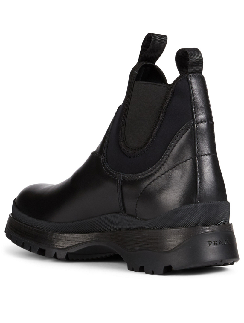 prada chelsea boots neoprene