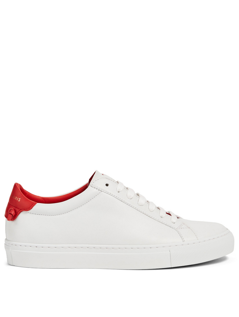 givenchy urban street sneakers red