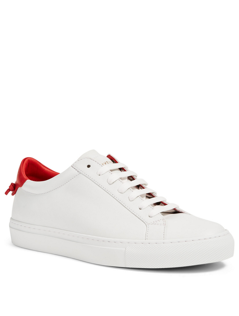 givenchy urban street sneakers red