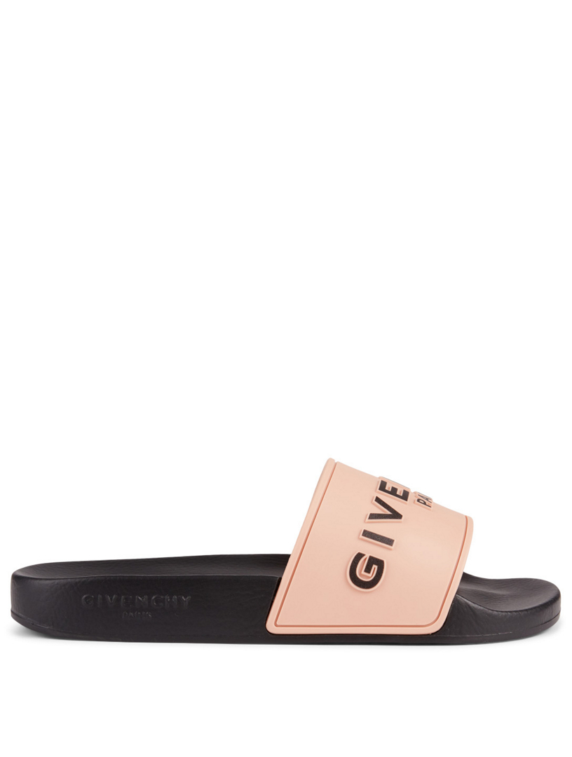 GIVENCHY Logo Slide Sandals | Holt 