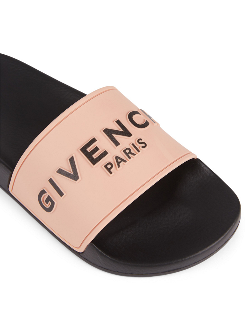 GIVENCHY Logo Slide Sandals | Holt 