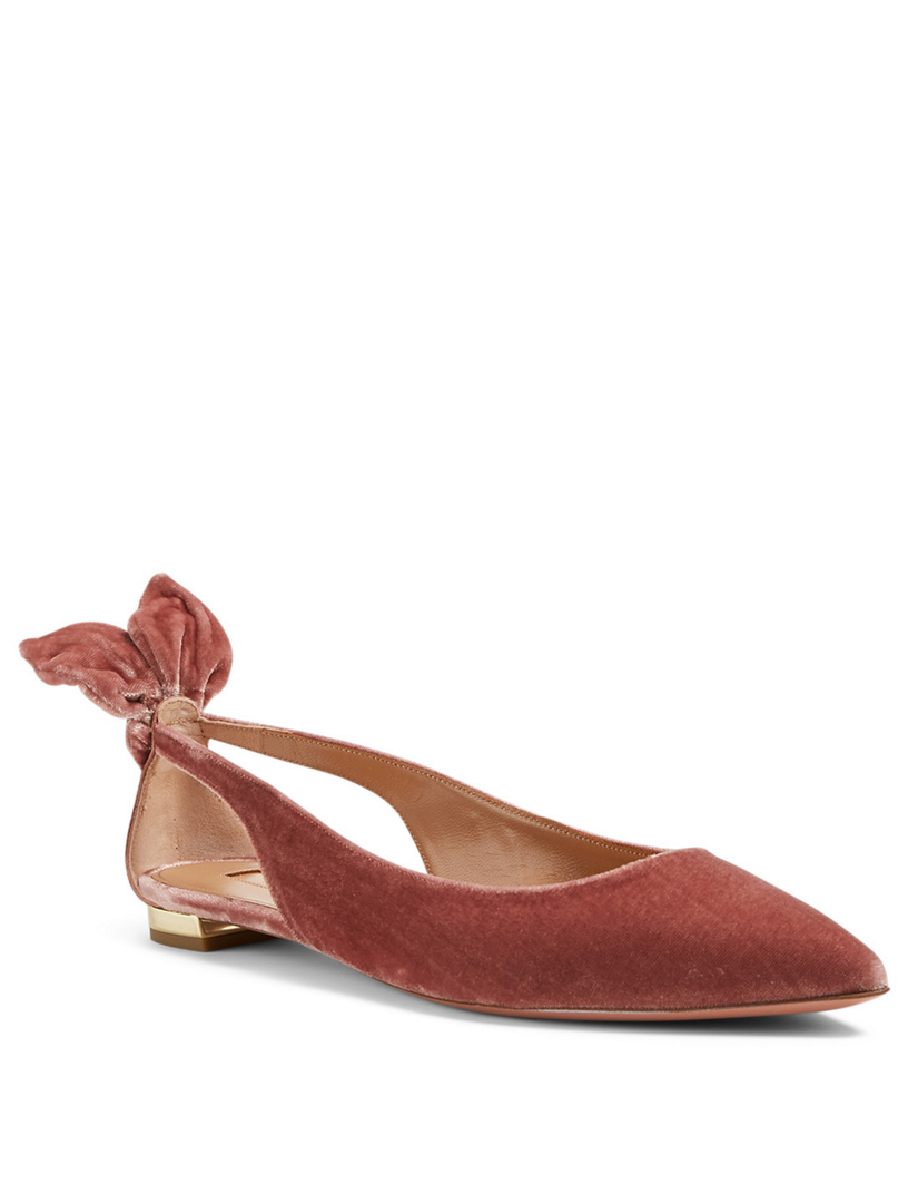 women's pink ballet flats