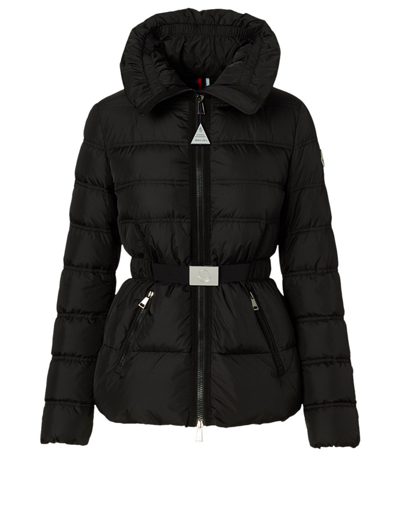 moncler belted coat