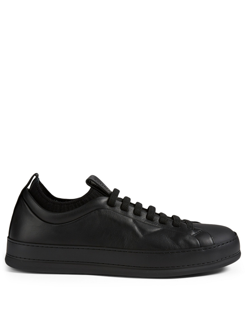 ZEGNA Imperia Leather Sneakers | Holt Renfrew Canada