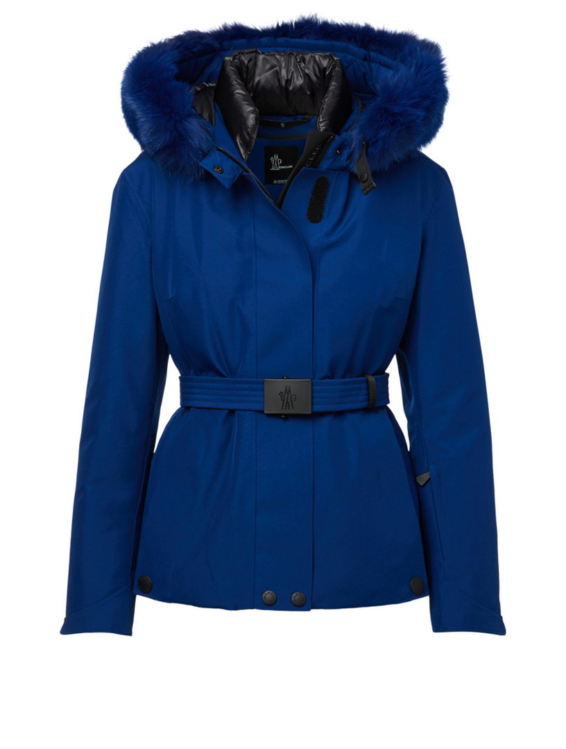 moncler puffer jacket blue