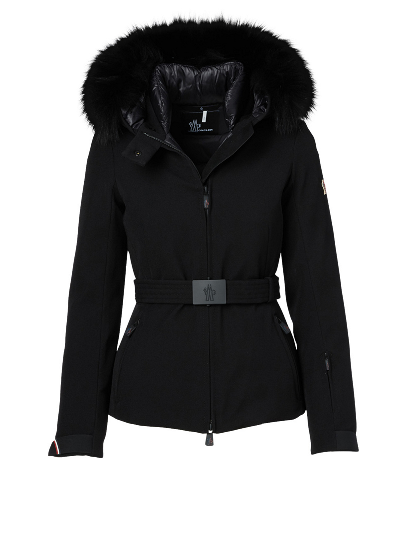 moncler with fur hood womens