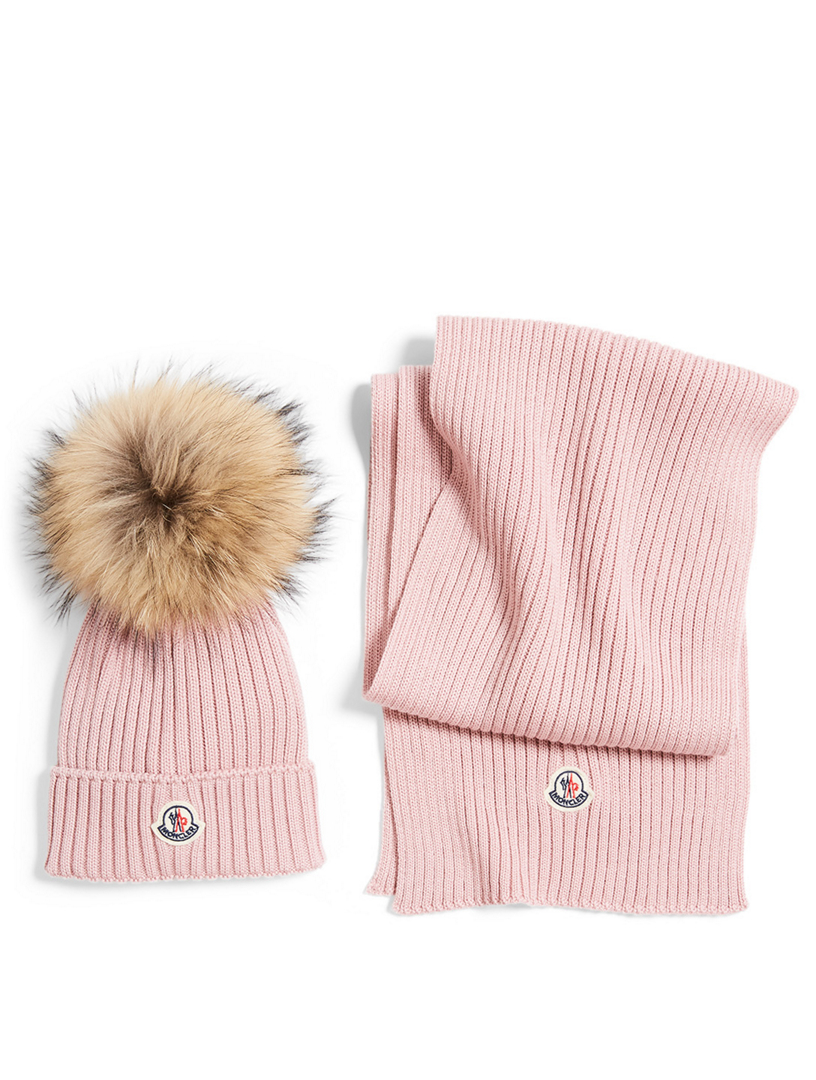 moncler hat scarf set
