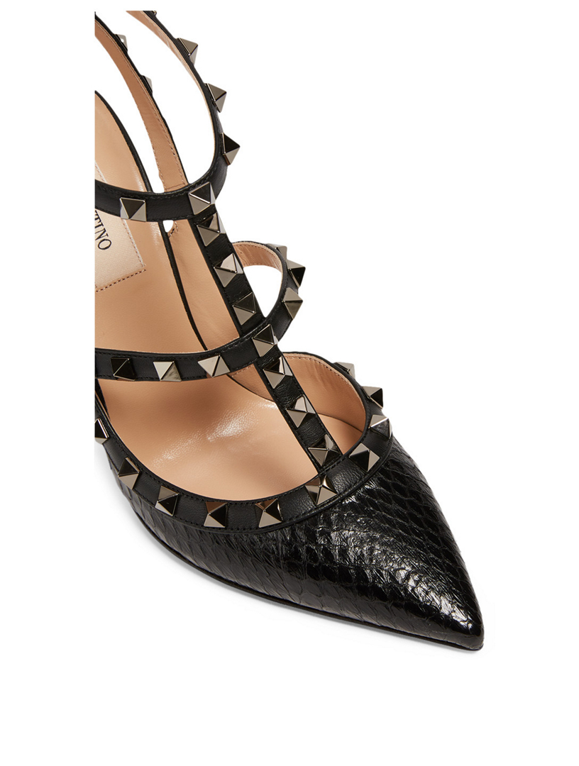 valentino rockstud caged pump