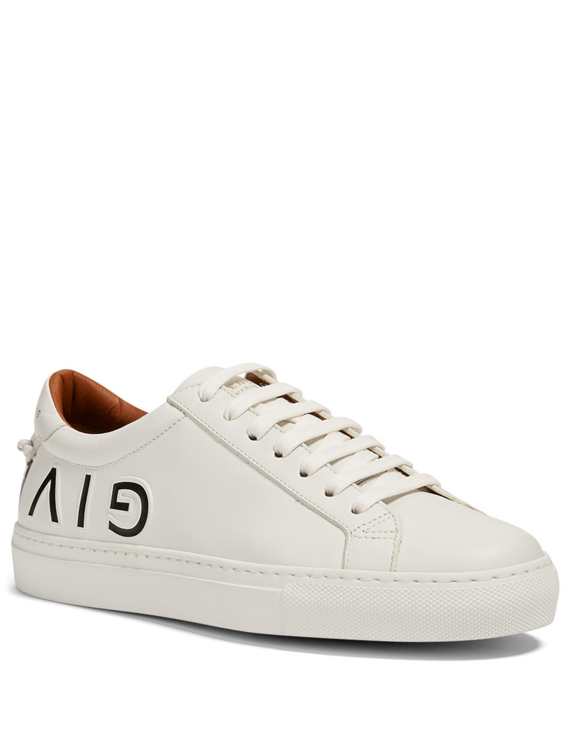 givenchy reverse sneakers in leather