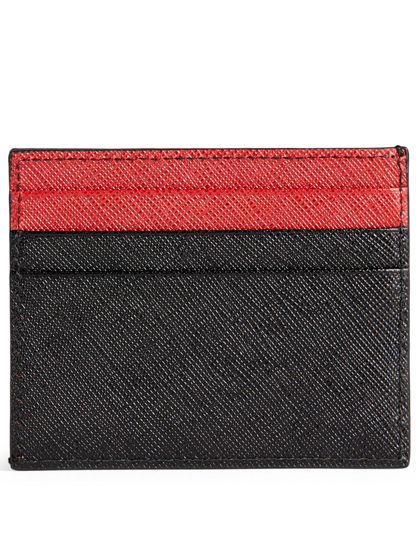 prada saffiano leather card holder price