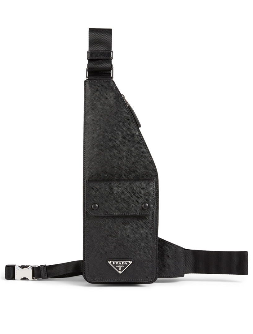 PRADA Saffiano Leather Crossbody Sling Bag | Holt Renfrew Canada