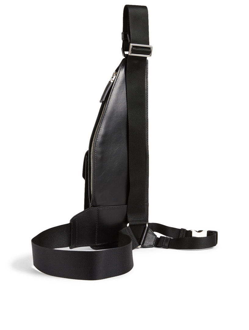 prada saffiano leather men's bag