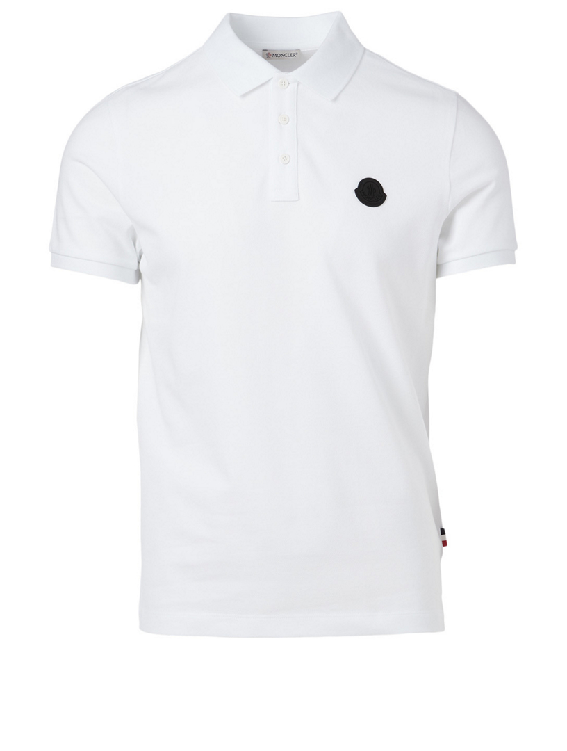 white moncler polo