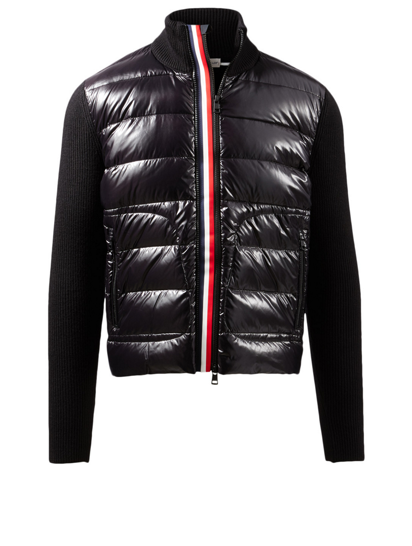 MONCLER Wool Down Cardigan | Holt Renfrew Canada