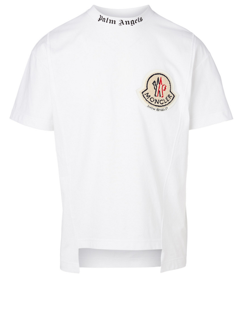 moncler angels palm graphic shirt genius