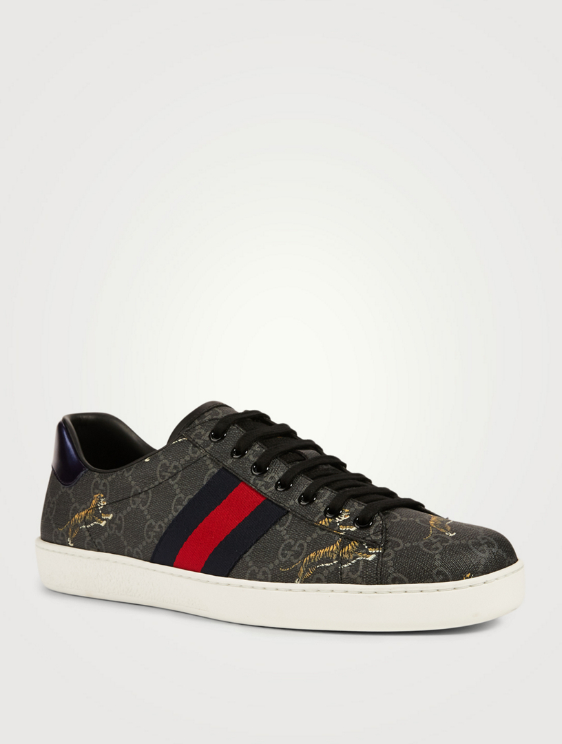 gucci ace supreme black