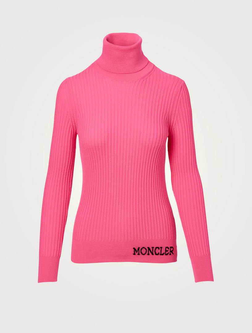 moncler pink sweater
