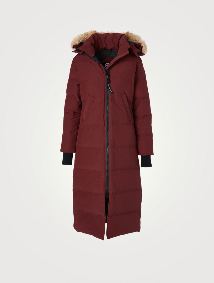 canada goose mystique parka red