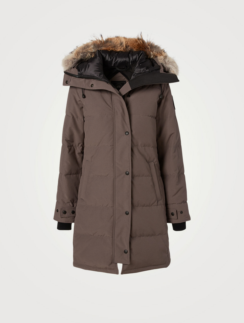 canada goose shelburne parka black medium