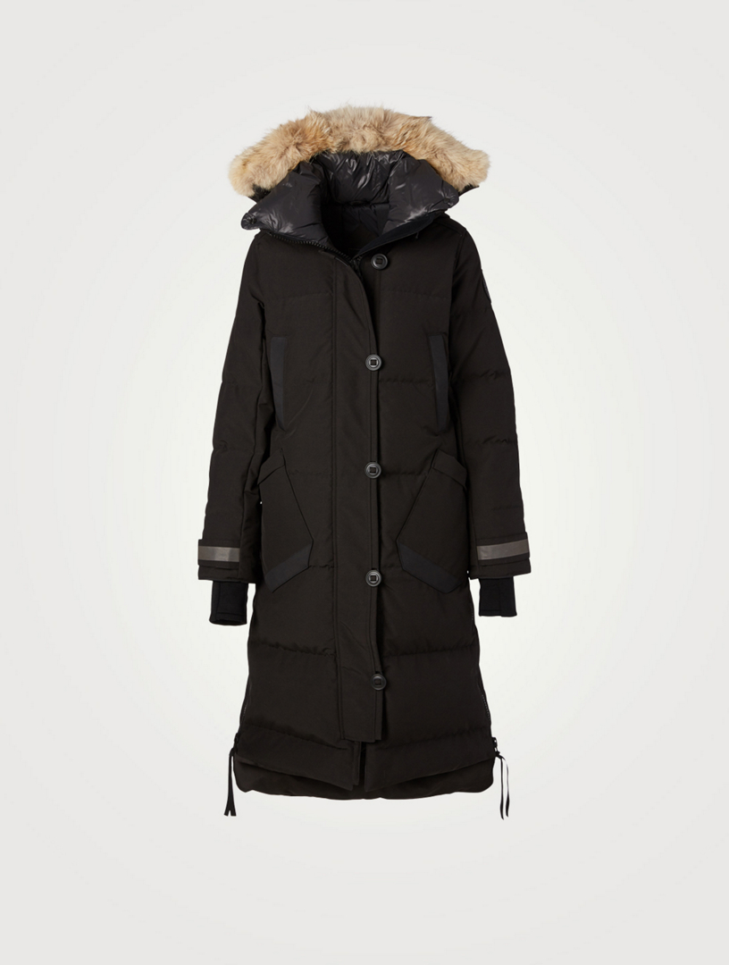 down coat with hood