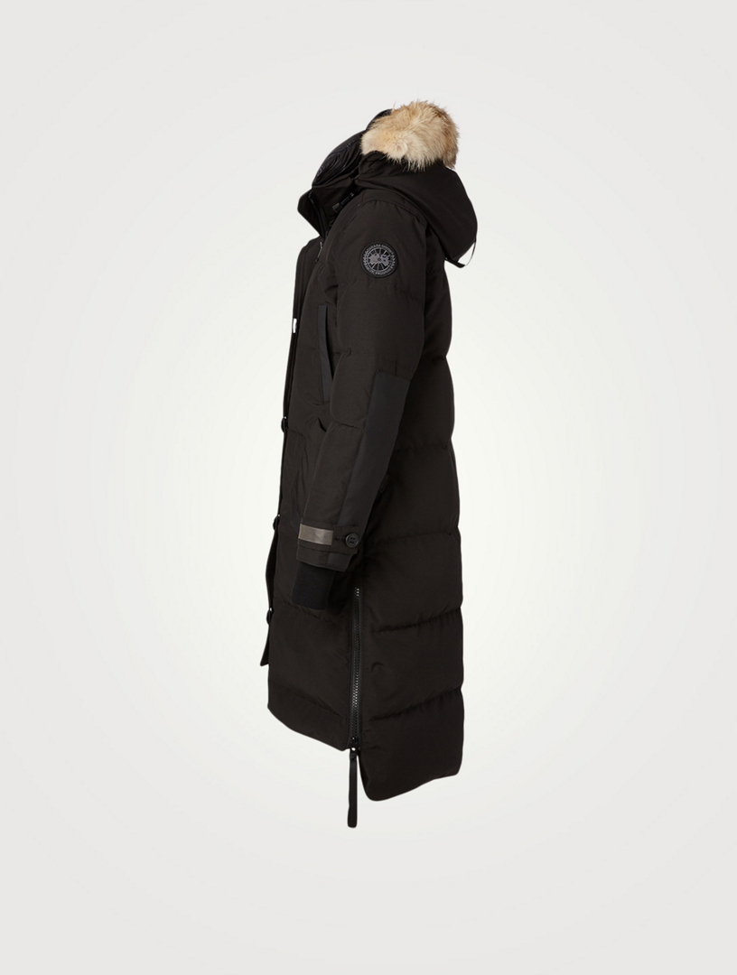 canada goose fur hood coat