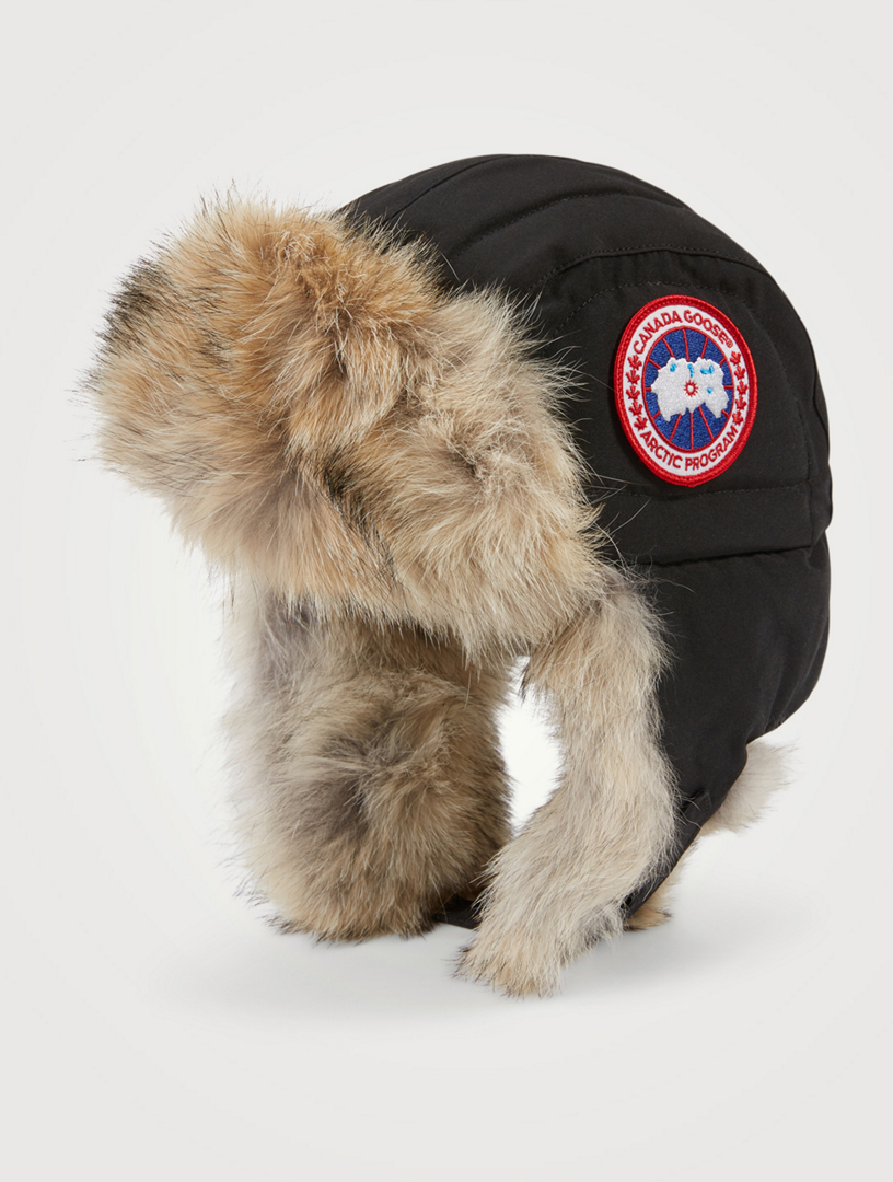 fur bomber hat canada