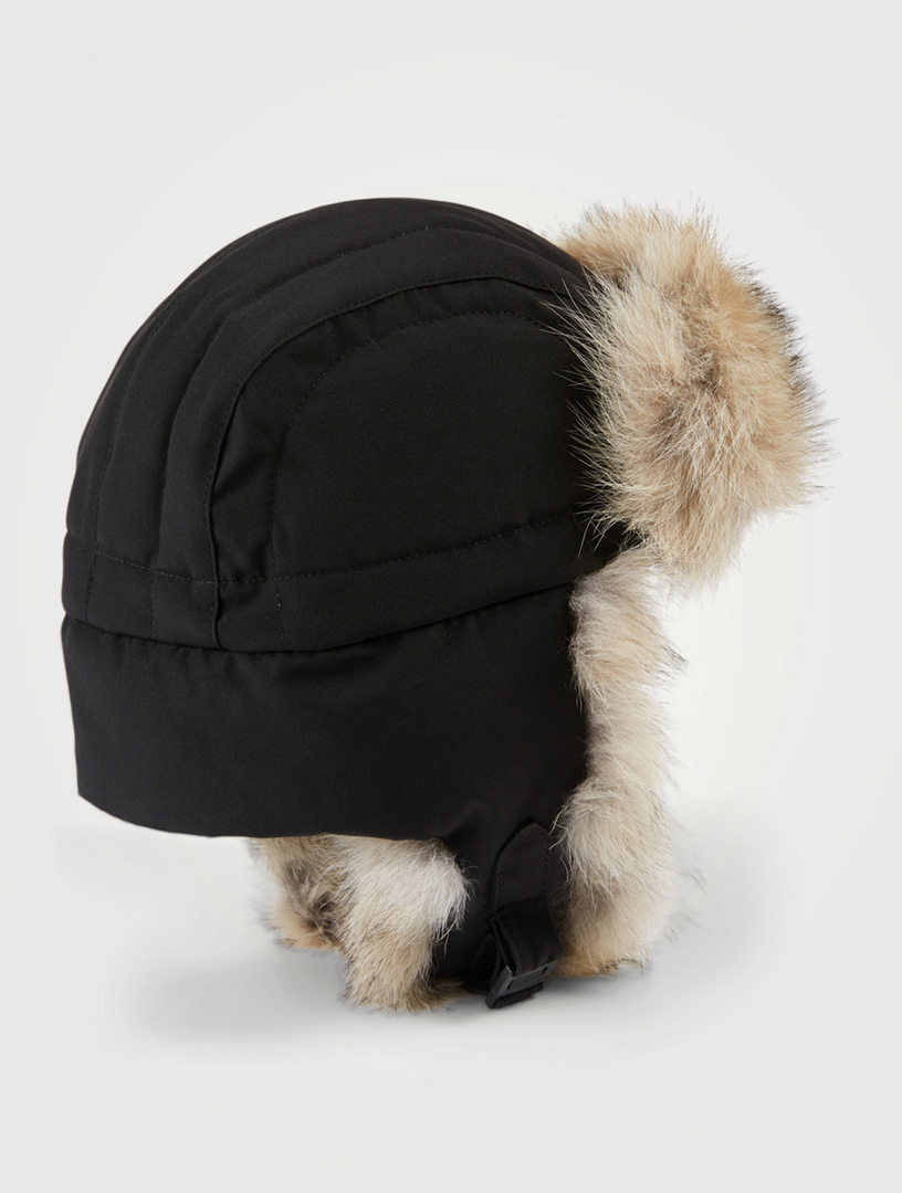 fur bomber hat canada