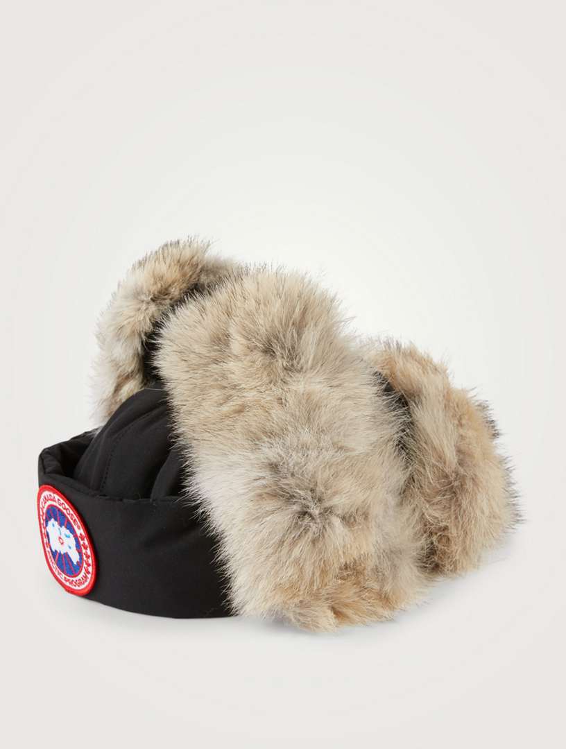 fur aviator hat canada