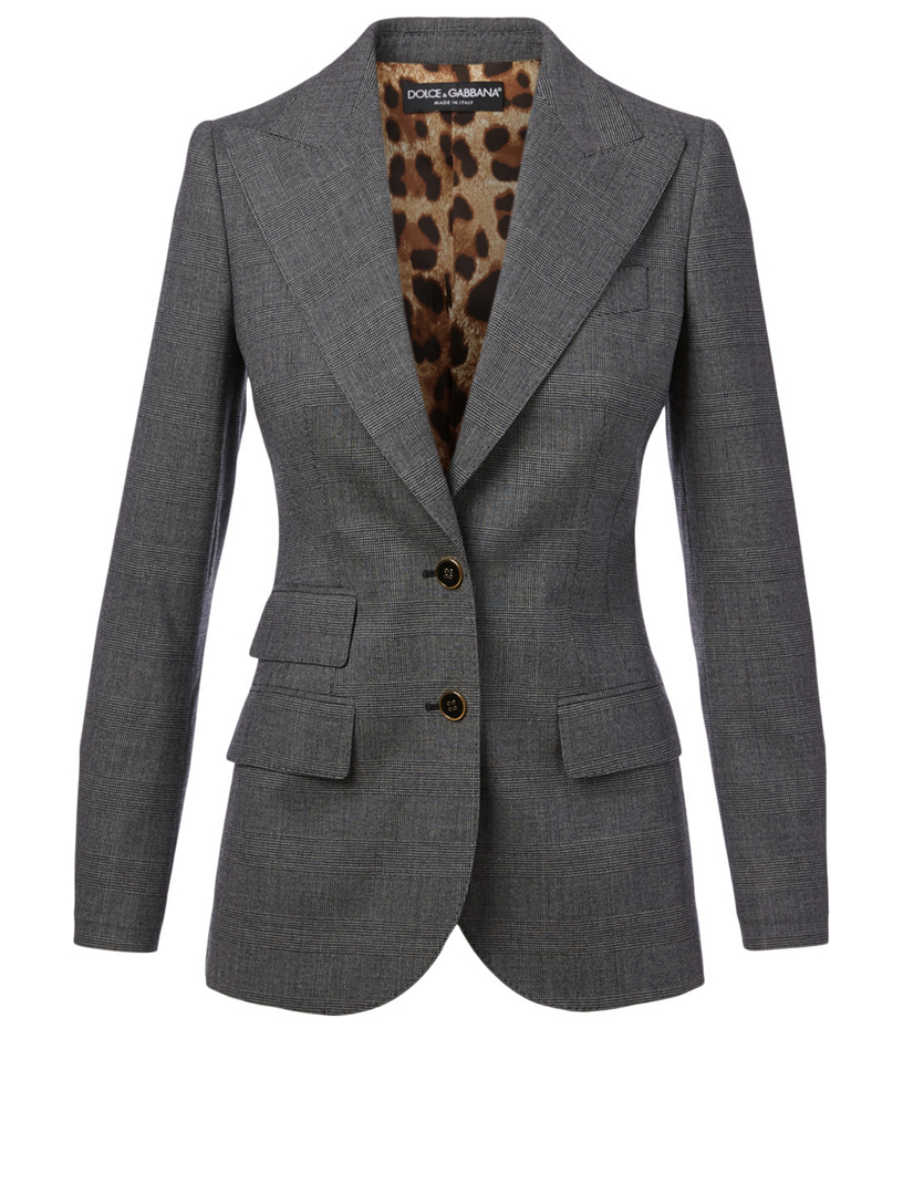DOLCE & GABBANA Wool Stretch Blazer Holt Renfrew Canada