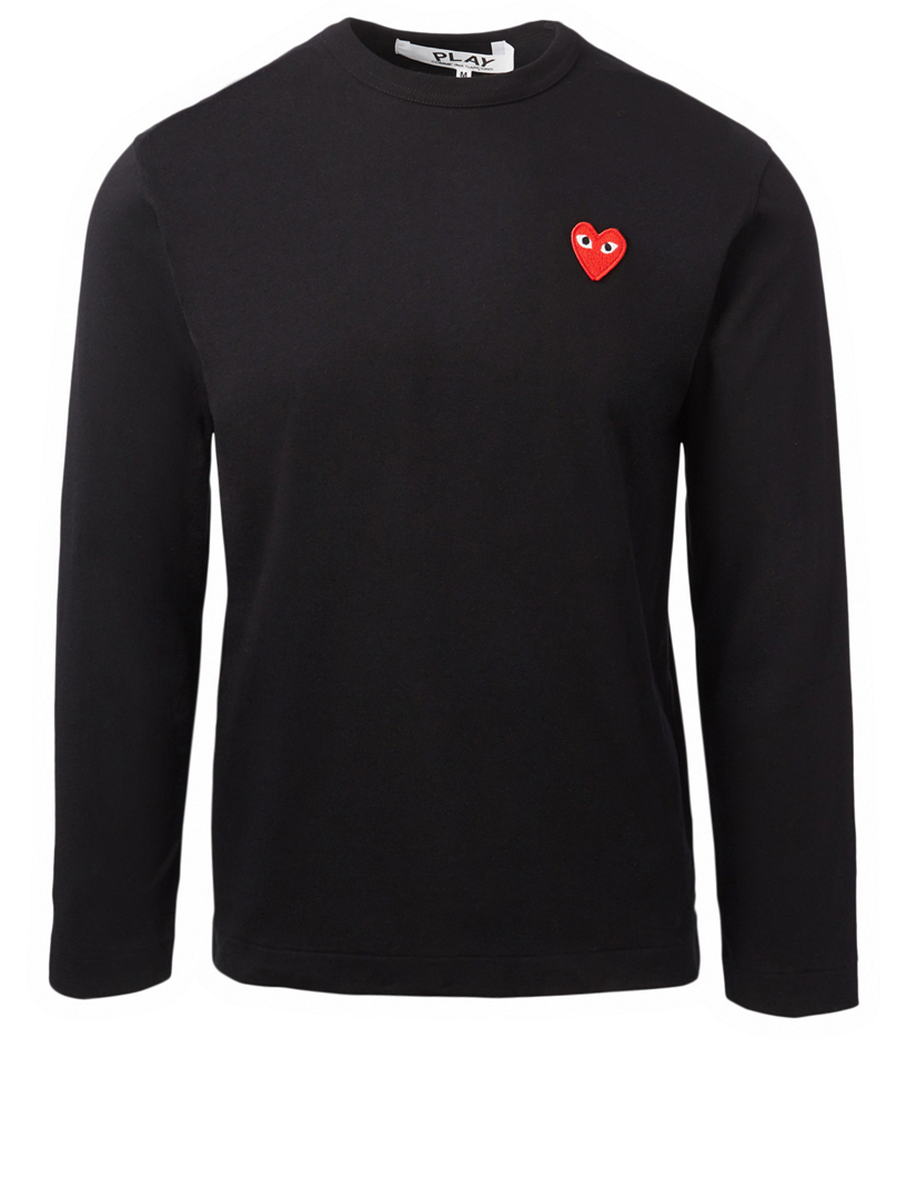 commes de garcon long sleeve