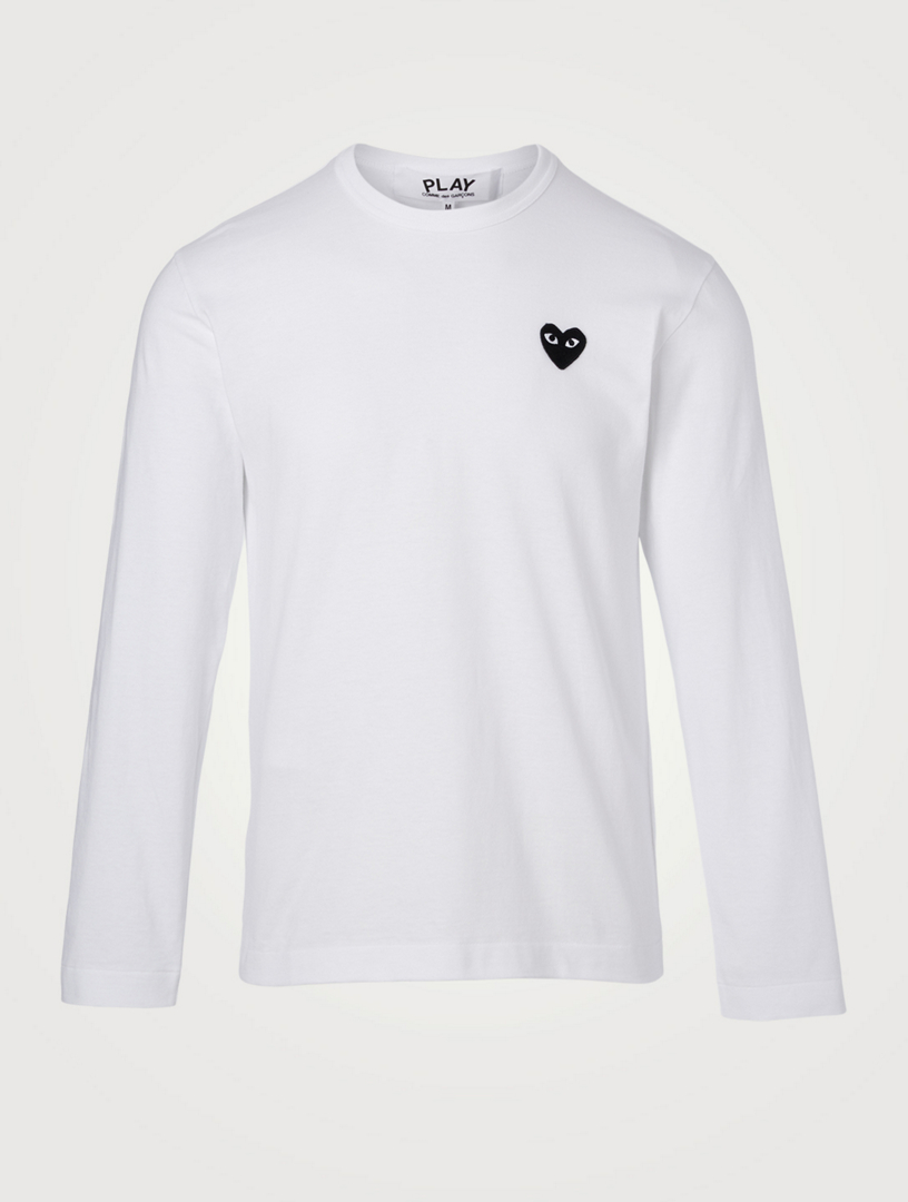 comme de garcon long sleeve t shirt