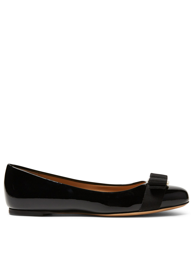 Ferragamo flats sales on sale