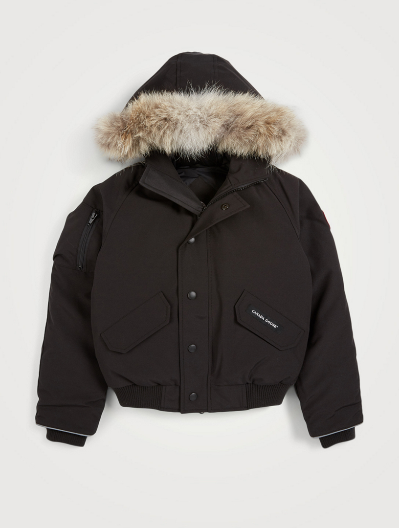 canada goose jacket with fur hood