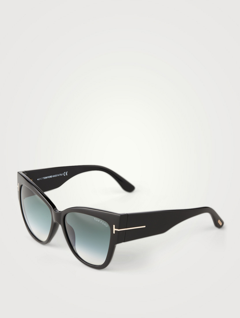 tom ford anoushka 57mm gradient cat eye sunglasses