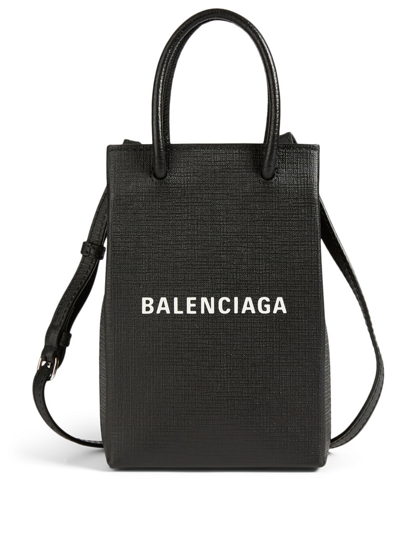 BALENCIAGA Shopping Leather Phone Holder Bag Holt Renfrew Canada