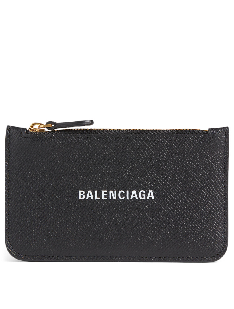 BALENCIAGA Long Leather Card Holder | Holt Renfrew Canada