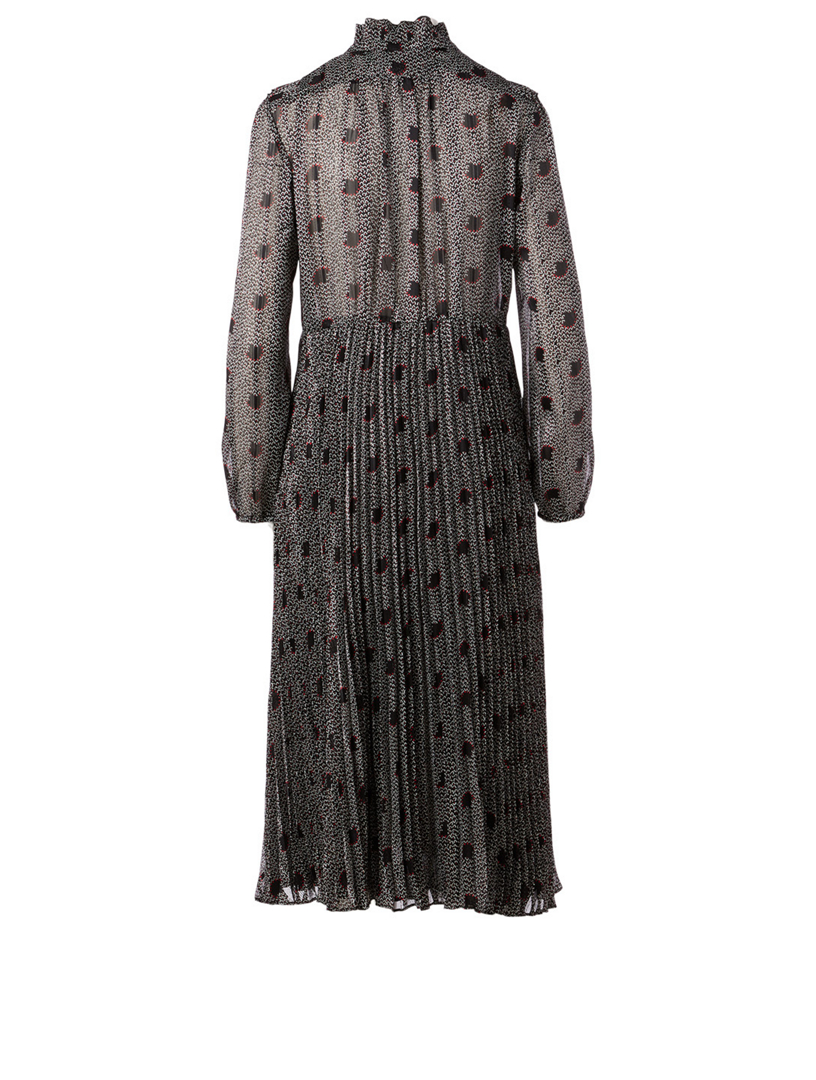 BA&SH Paris Long-Sleeve Midi Dress | Holt Renfrew Canada