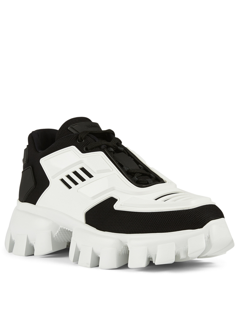 prada cloudbust thunder black and white
